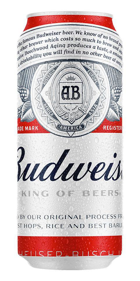 Cerveja Budweiser, 473ml