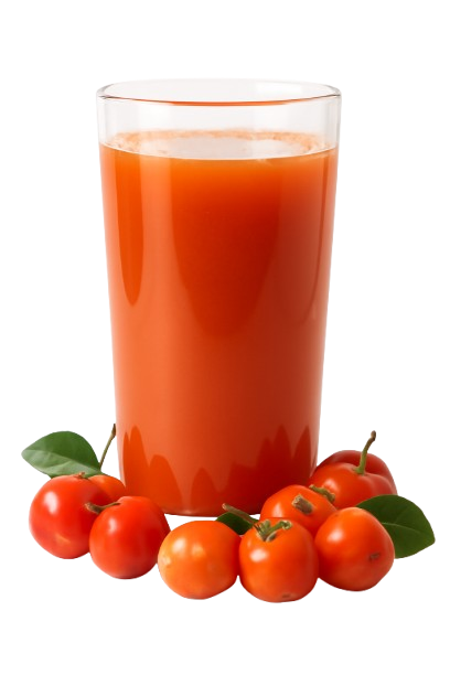 Suco de acerola, 400ml